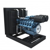Промышленный двигатель Weichai 12M26D902E201 для генераторов 875900/700720 кВА/кВт (мощность двигателя: 820-902 кВт 1800 об/мин)