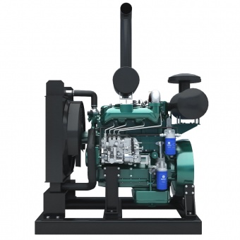 Промышленный двигатель Weichai WP4.3D45E2 для генераторов 50/40 кВА/кВт (мощность двигателя: 45-49,5 кВт 1800 об/мин)